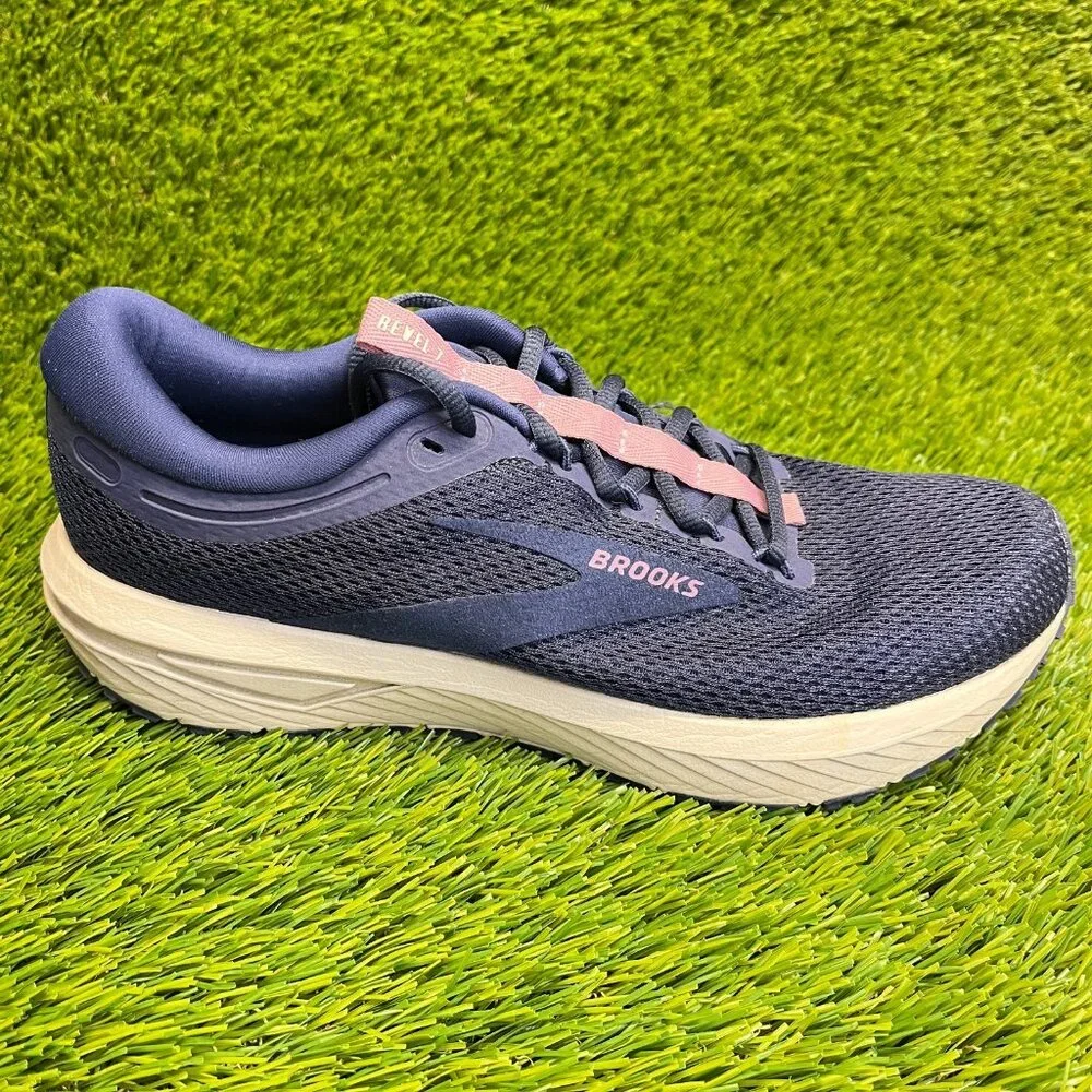 Brooks Revel 7 Womens Size 10 Blue Purple Athletic Running Walking Shoes Sneaker